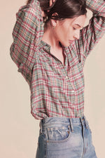 Trovata Blake Oversized Shirt in Fairmont Plaid