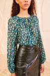 Ulla Johnson Safa Blouse in Clematis