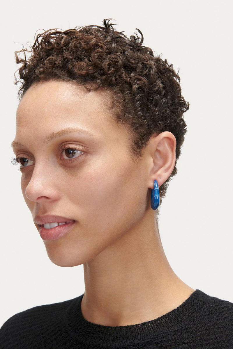 Rachel Comey Isle Earrings in Indigo