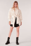 Ba&sh Kyr Cardigan Ecru