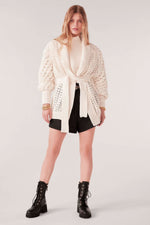 Ba&sh Kyr Cardigan Ecru