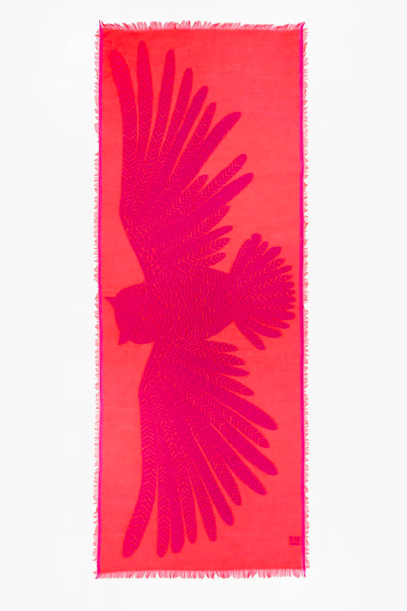 Inoui Editions 3D Hedwige Scarf in Orange