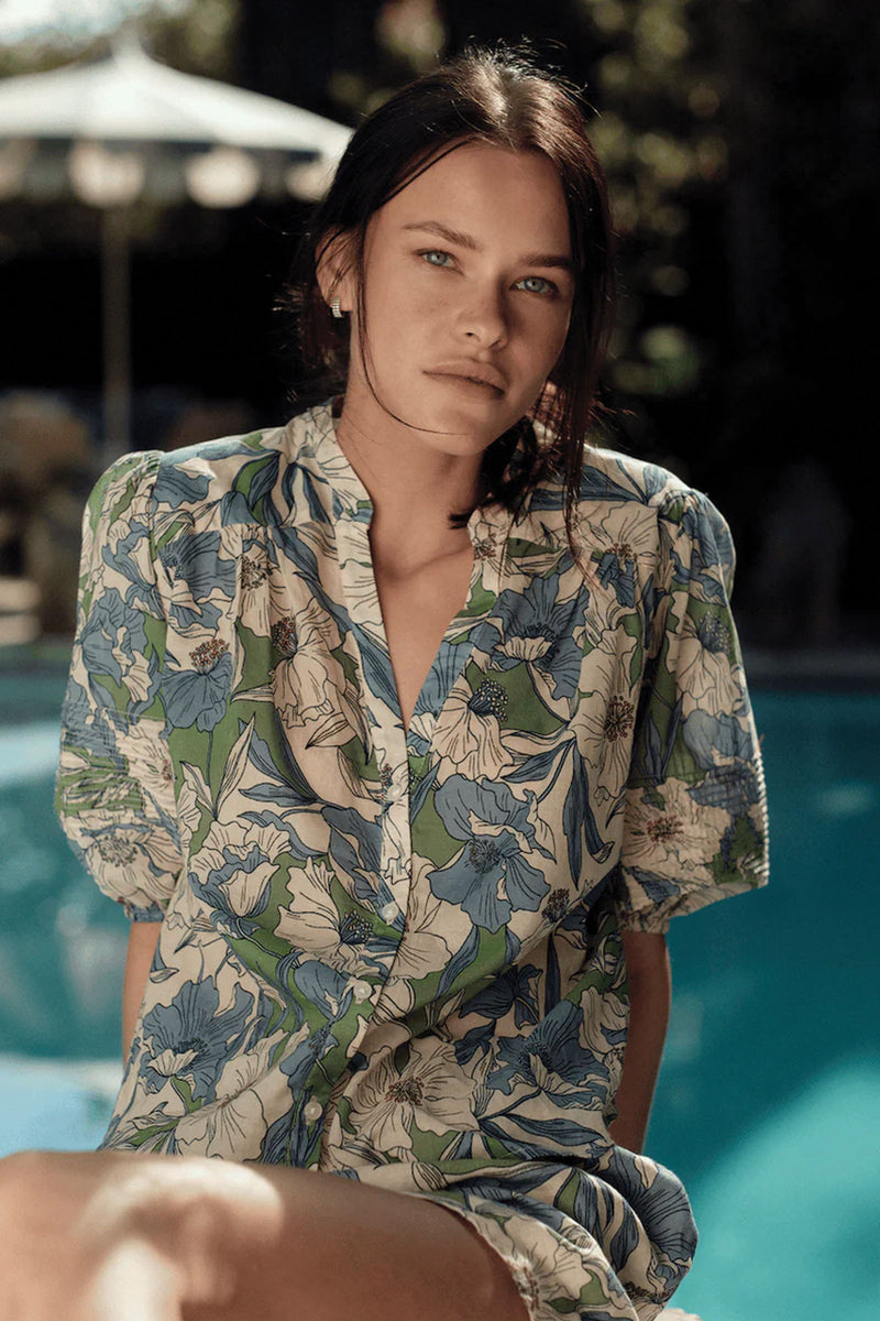 Trovata Loren Blouse in Oasis Floral