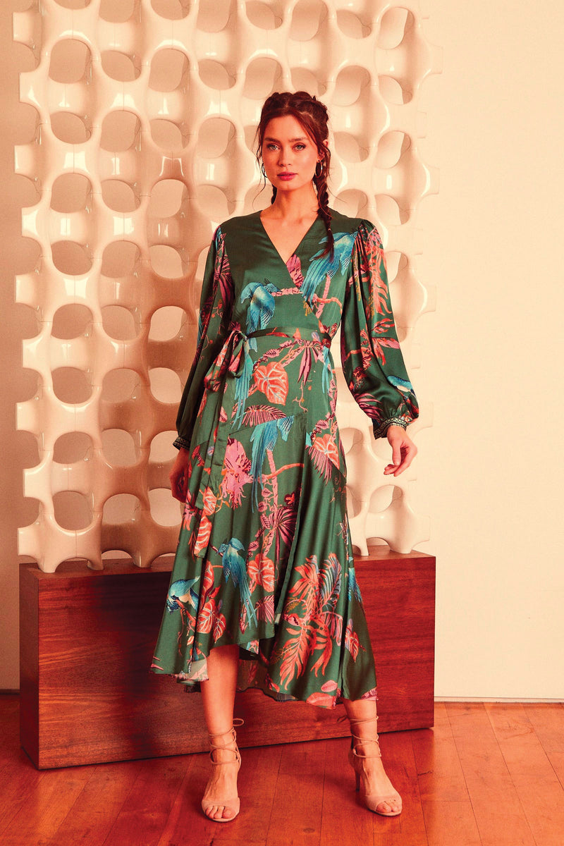 Cabellero Moon Italian Afternoon Maxi Dress