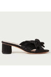 Loeffler Randall Emilia in Black Pleated Bow Heel