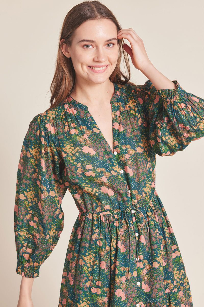 Trovata Sylvie Dress in Woodbine Cluster
