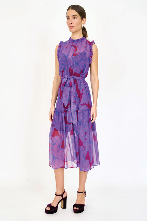 Christy Lynn Gemma Dress in Vibrant Bloom
