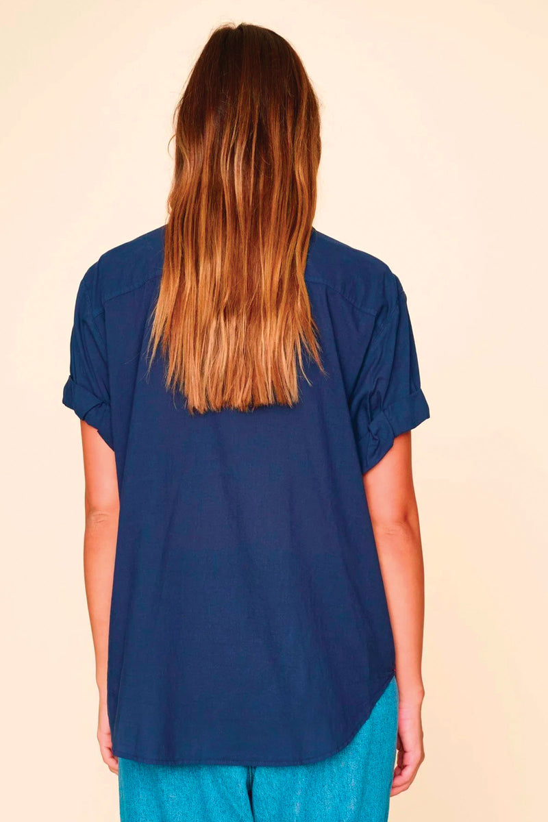 Xirena Channing Shirt in Navy