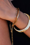 Soko Mini Ellipse 24K Gold Plated Link Bracelet