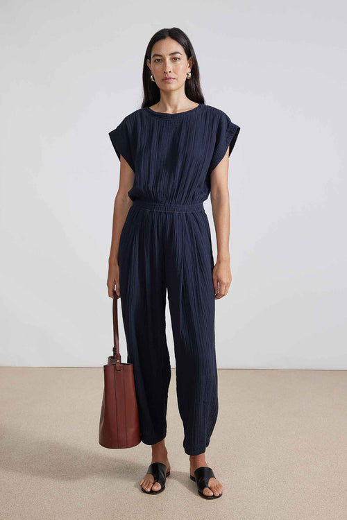 Apiece Apart Fuerza Jumpsuit in Black