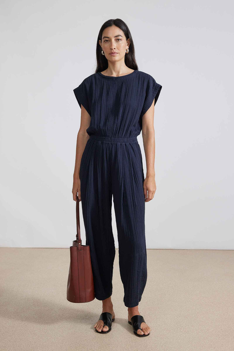Apiece Apart Fuerza Jumpsuit in Black