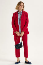 Maliparmi Comfy Jersey Trousers in Red