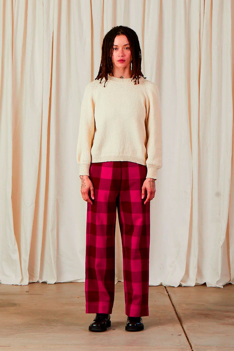 Ali Golden Relaxed Pullover in Natural