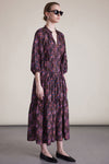 Apiece Apart Trinidad Maxi Dress in Folk Folliage