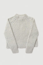 Micaela Greg Loop Rib Top in Mist