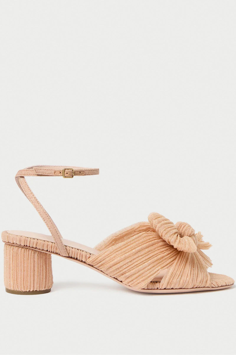 Loeffler Randall Dahlia Knot Mule in Glitter Beauty
