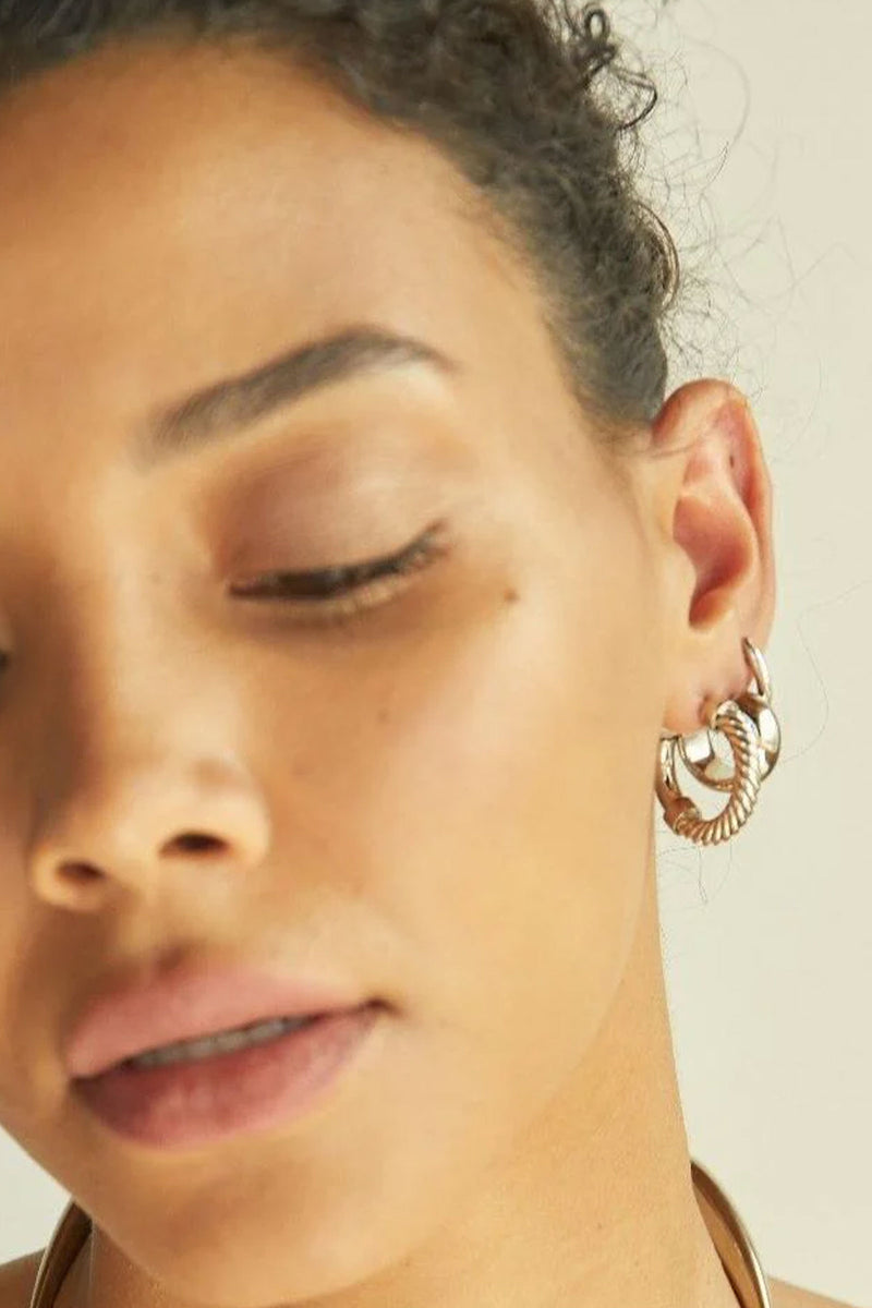Soko Uzi Mini Hoop Earrings