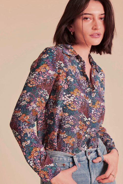 Trovata Jacquelin Shirt in Bijou Glade