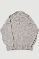 Micaela Greg Coco Sweater in Heather Grey