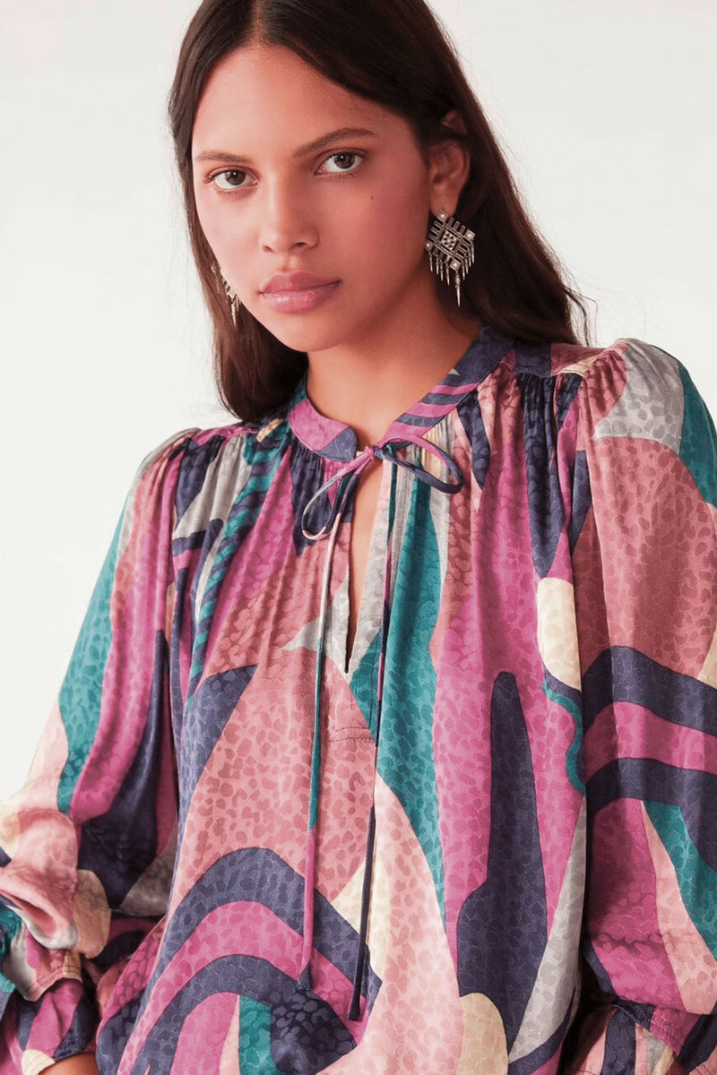 BA&SH Wim Top in Blue