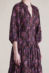 Apiece Apart Trinidad Maxi Dress in Folk Folliage