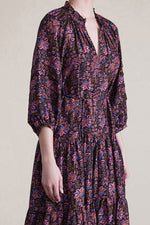 Apiece Apart Trinidad Maxi Dress in Folk Folliage