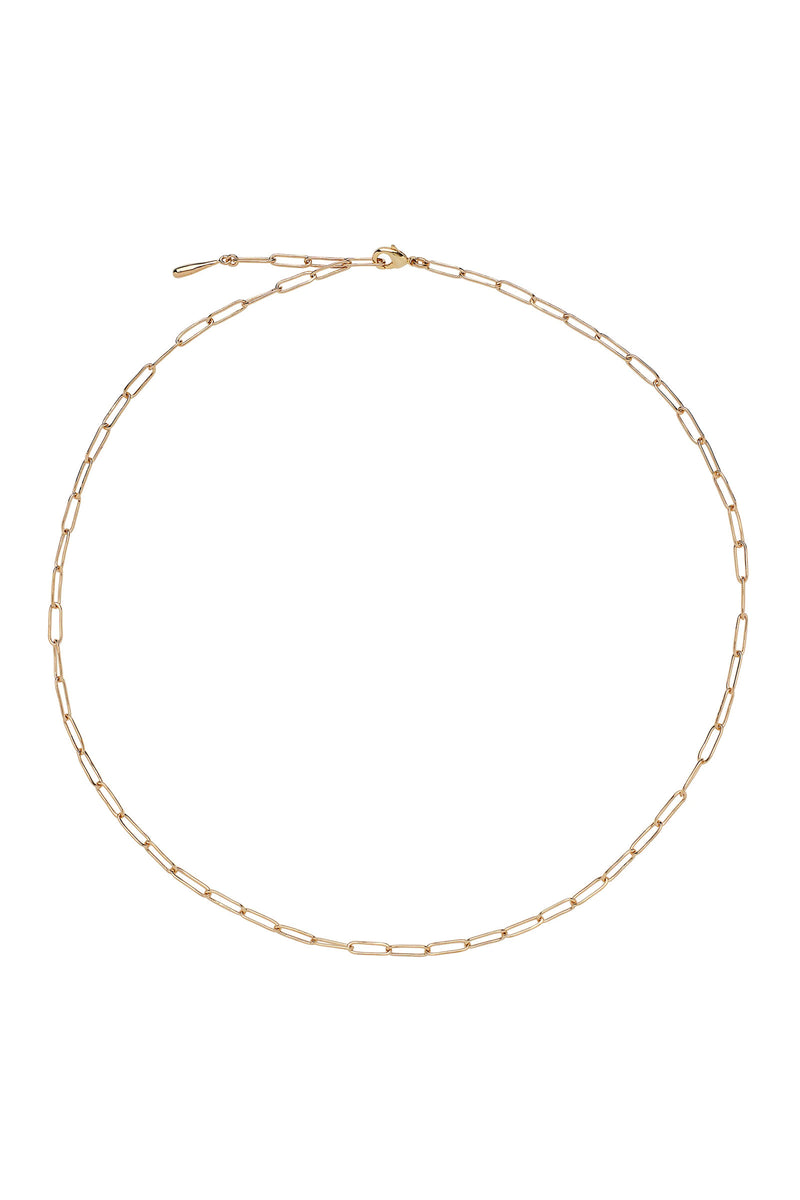 Soko Mini 24K Ellipse Necklace