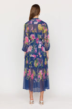 Christy Lynn Lana Dress in Monarch Navy