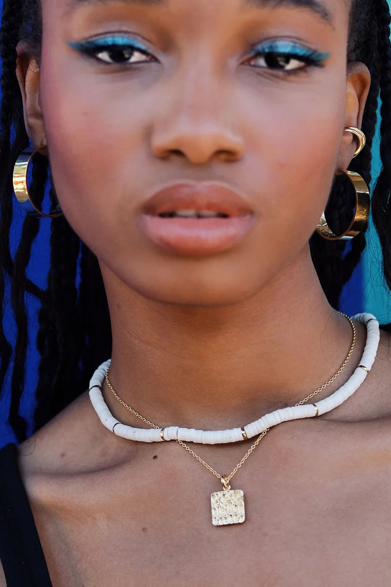 Soko Milima 24k Gold Plated Pendant Necklace