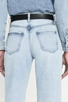 Frame Le Jane Crop Bite Hem Fizz Indigo