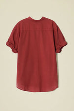 Xirena Channing Shirt in Brick Red