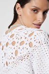 Not Shy Arka Crochet Wrap Latte