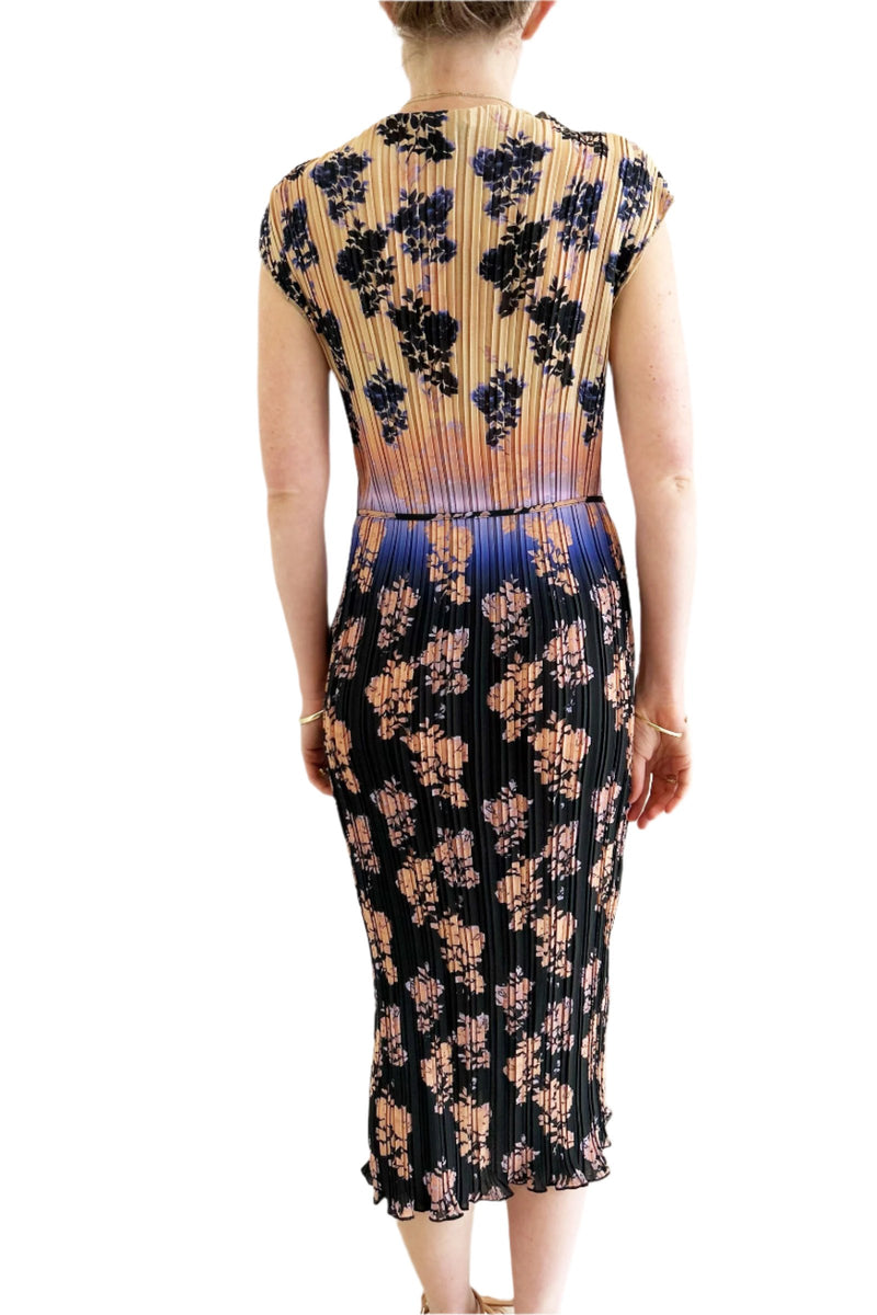 No.6 Julien Dress in Dip Dye Shadow Floral