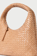 Loeffler Randall in Willow Woven Hobo in Desert Sand