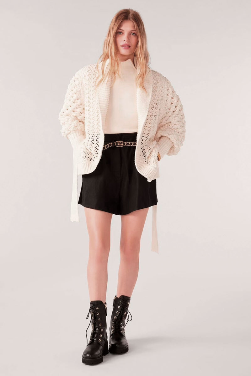 Ba&sh Kyr Cardigan Ecru