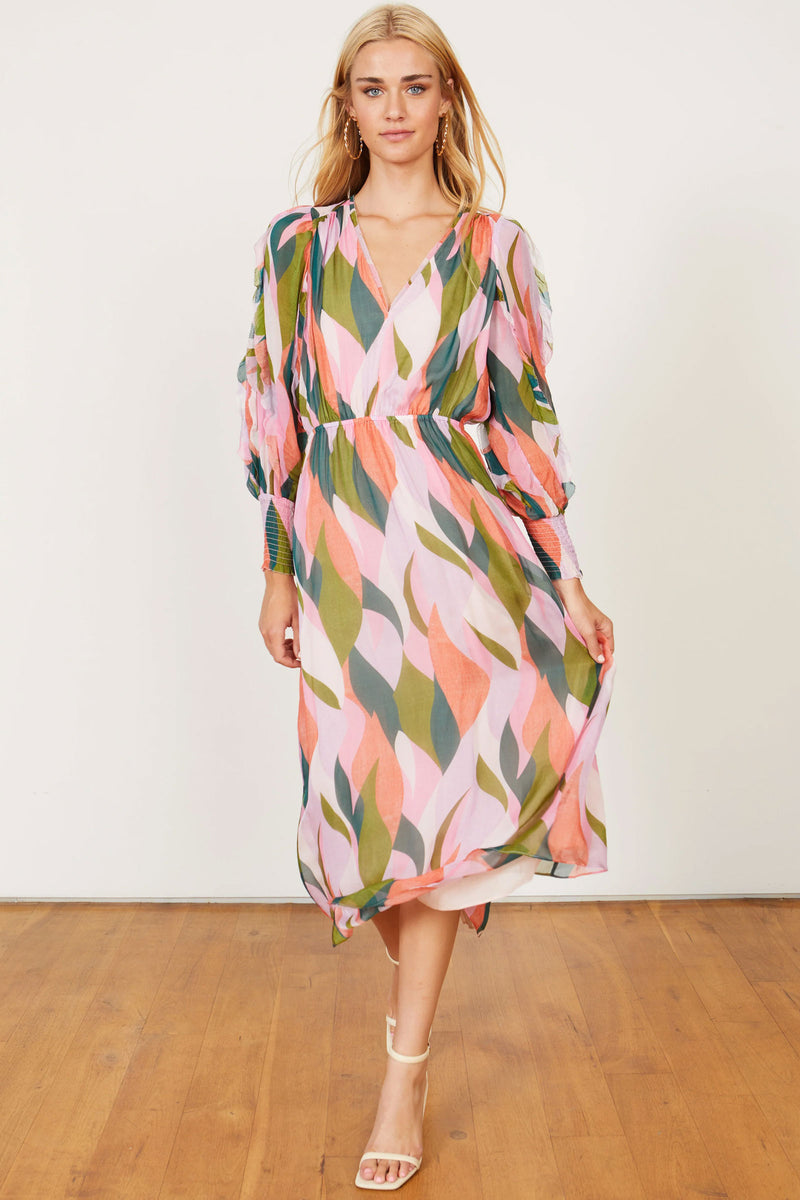 Caballero Stace Lotus Leaves Maxi