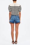 Ulla Johnson Pia Top in Sailor Stripe