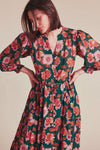 Trovata Sylvie Dress in Carnation Print