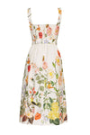 Cara Cara Candace Dress in Nectar Egret
