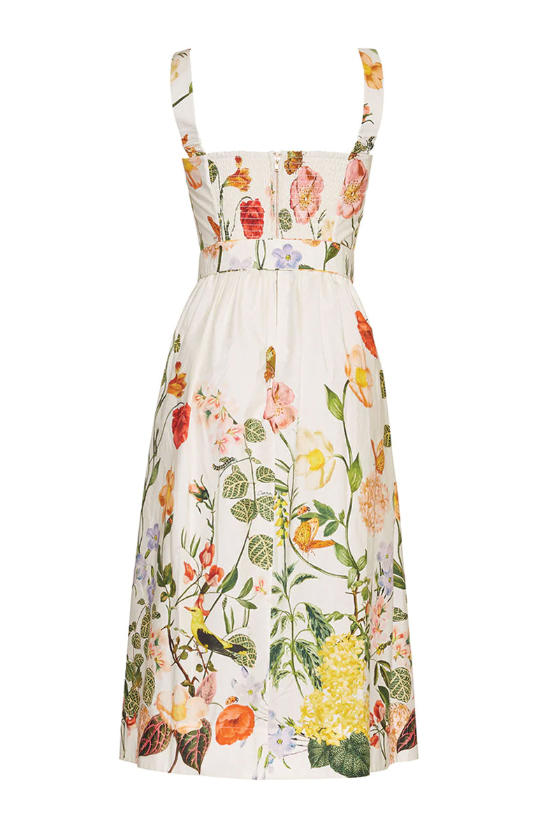 Cara Cara Candace Dress in Nectar Egret