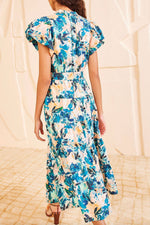 Ulla Johnson Ottillie Dress in Delphinium