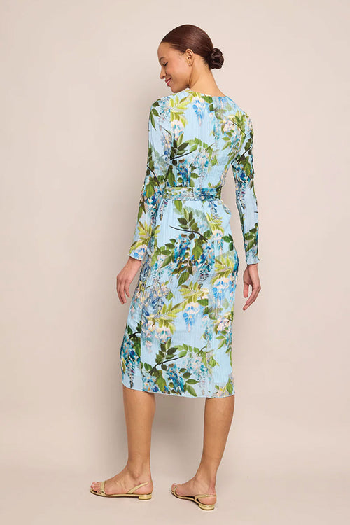 Cara Cara Pepper Dress in Wisteria Light Blue