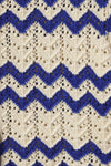 Trovata Paloma Cardigan In Blue Stripe