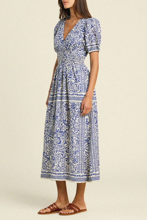 Trovata Sonia Dress in Hydra Border