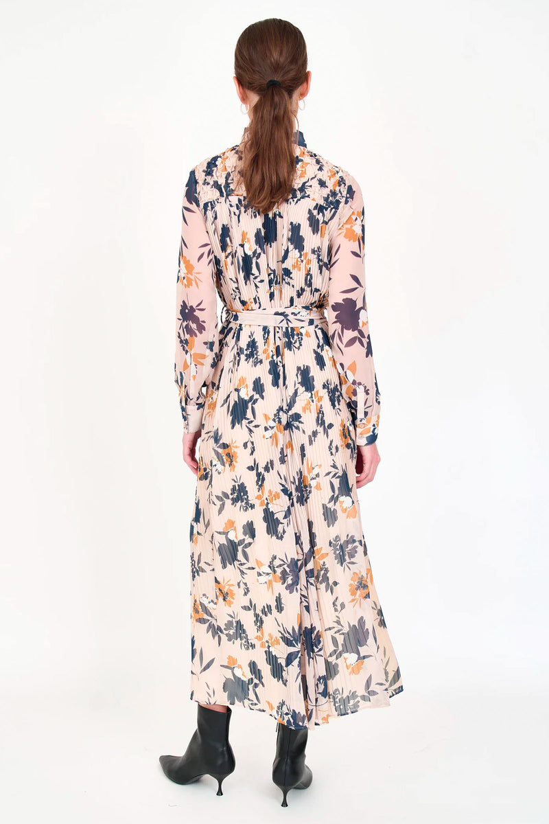 Christy Lynn Karie Dress in Inkblot Ivy