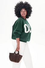 Clare V Le Petit Box Tote in Chocolate Suede