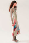 Silk Laundry 90s Slip Dress in Expressionist