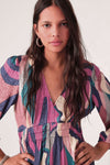 BA&SH Wina Dress in Blue