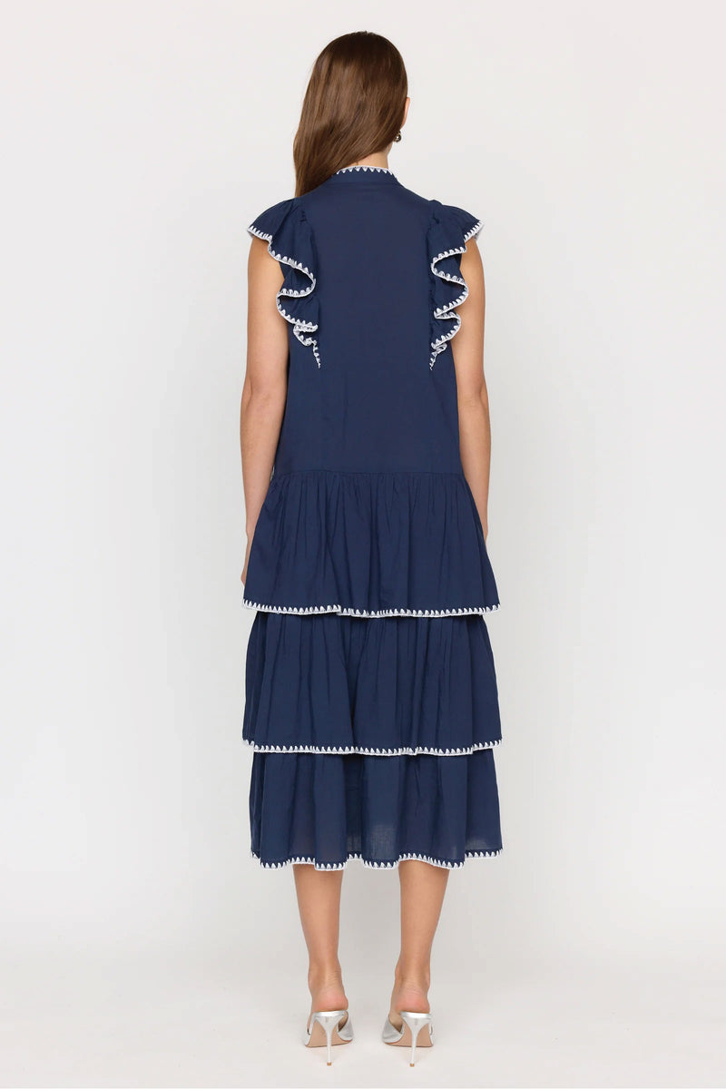 Christy Lynn Greer Dress in Navy