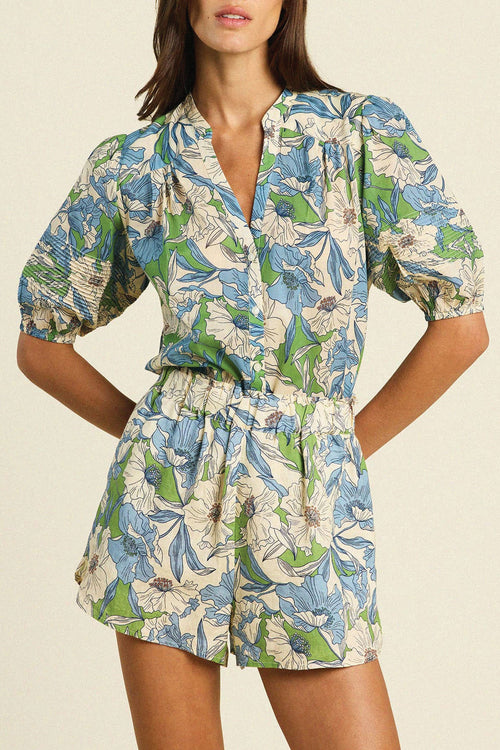 Trovata Loren Blouse in Oasis Floral